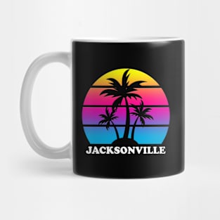 Jacksonville Florida - Palm Tree Mug